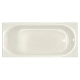 American Standard 2391202.222 Princeton 60 in. x 30 in. Americast Apron-Front Bathtub with Right...