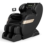 Real Relax 2025 Full Body Massage Chair of Dual-core S Track,Shiatsu Massage Recliner of Zero...
